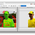 Clippingmagic позволяет сделать обтравку изображения за пару секунд в онлайне 