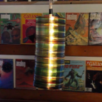 Как сделать лампу рассеянного света из старых CD/DVD-дисков