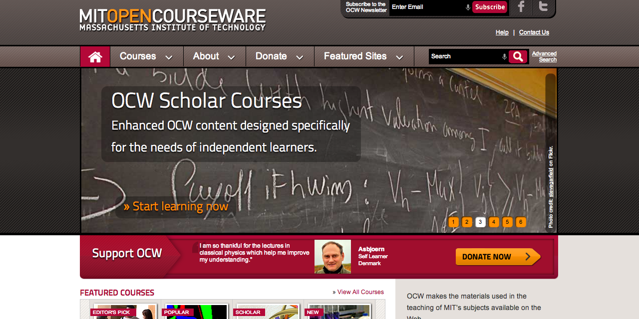 Course material. Mit OPENCOURSEWARE фото. Mit online courses. Courseware.