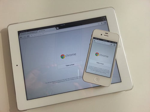 В Chrome появилась поддержка полноэкранного режима на iPad