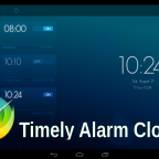 Timely Alarm Clock - красивые часы для Android