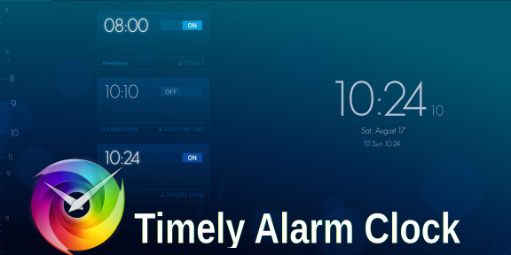 Timely Alarm Clock &#8212; красивые часы для Android