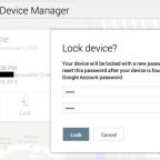 В сервисе «Удаленное управление Android» добавлены функции блокировки и сброса пароля