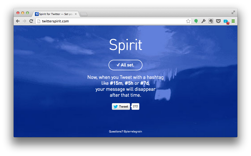 Как создавать самоуничтожающиеся твиты