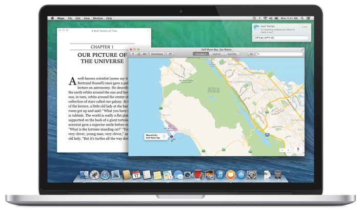 Финальная версия OS X Mavericks выйдет в октябре