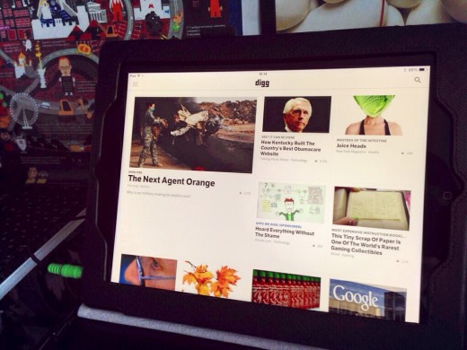 Digg – замена RSS-читалке для вашего iPad