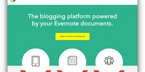 Создаем персональный блог, хостящийся на Evernote