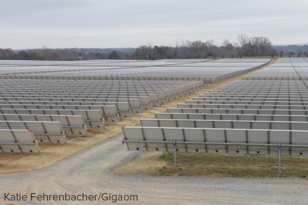 Фоторепортаж: собственная солнечная электростанция Apple в Северной Каролине