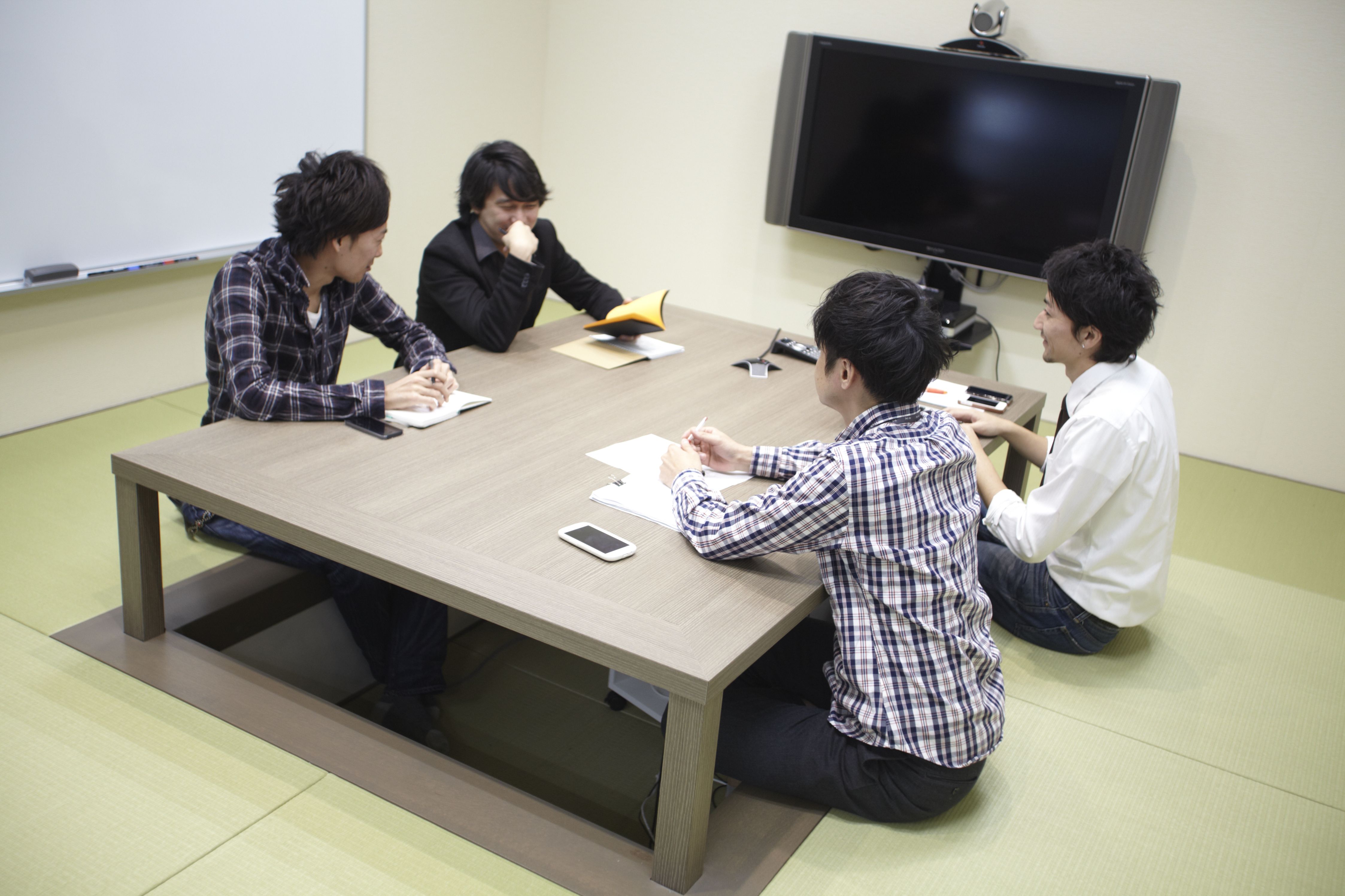 Комната для совещаний в японском стиле