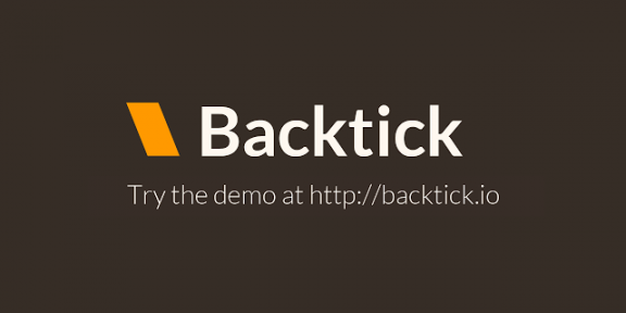 Backtick &#8212; командная строка для Google Chrome