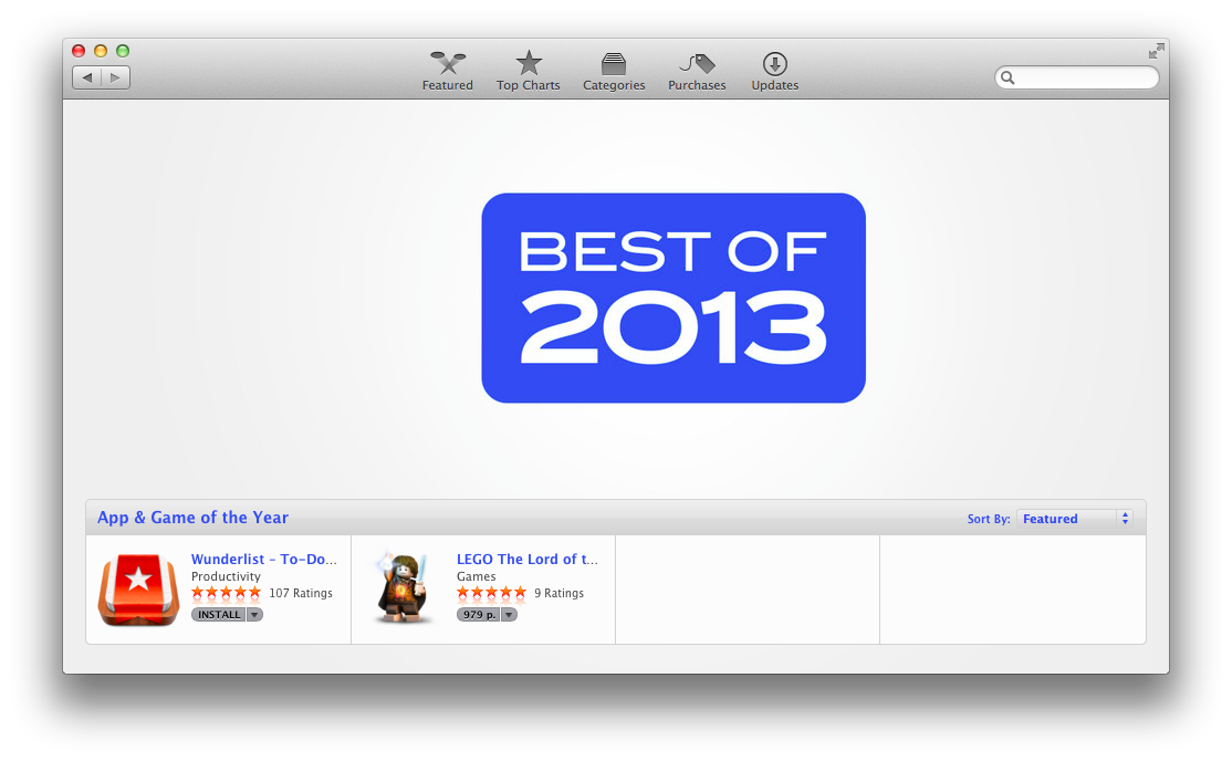 Apple назвала лучшие приложения 2013 года для Mac и iOS