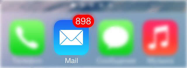 Как в iOS 7 быстро отметить как прочитанные все письма в Mail