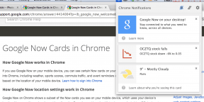 Встречайте, Google Now теперь будет и в Chrome!