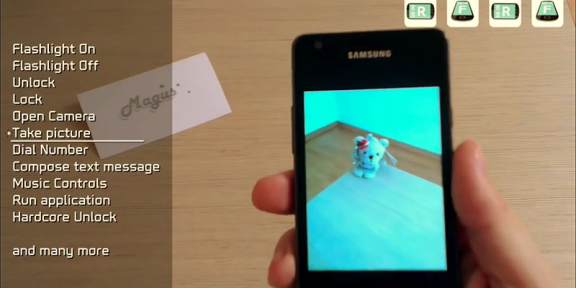 Magus &#8212; альтернативное управление Android-смартфоном с помощью 3D-жестов