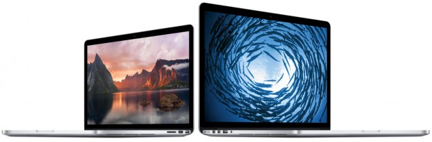 MacBook Pro Retina 13&quot; или 15&quot; - какой подойдет вам?