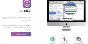 Vibe для Chrome: быстрые сведения о контакте по его почтовому адресу