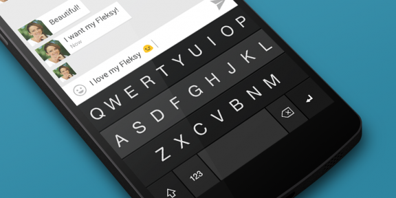 Fleksy: как набирать текст на мобильном, вообще не глядя на клавиатуру
