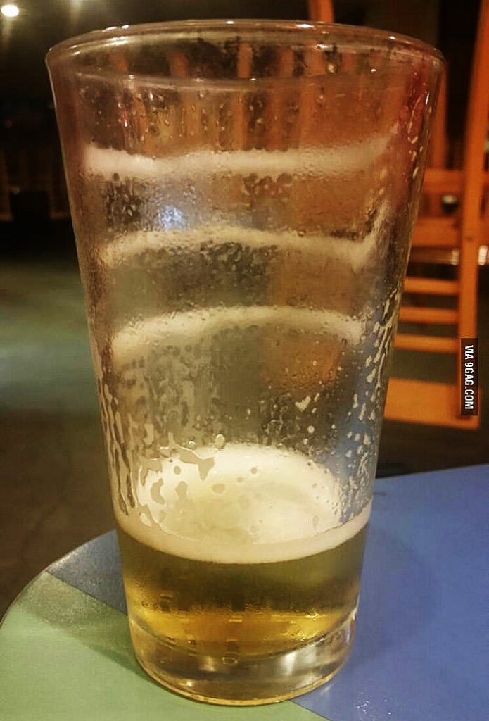 Как правильно наливать пиво