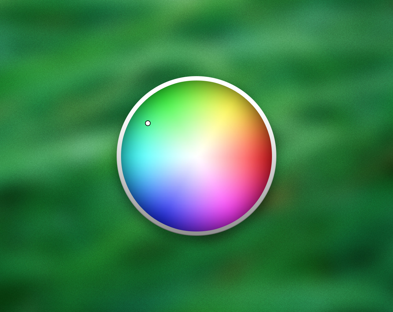 Окно выбора цвета OS X и картинки в качестве палитры цветов