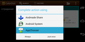 AppChooser — наводим порядок в меню "Поделиться" на Android