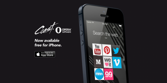 Coast &#8212; новый браузер для iPhone и iPad от создателей Opera