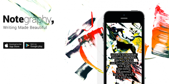 Notegraphy украсит ваши посты в социальных сетях теперь и на Android