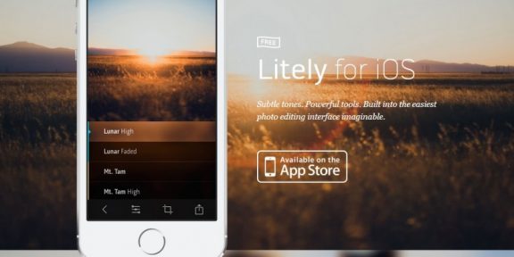 Litely - фоторедактор, направленный на простоту использования
