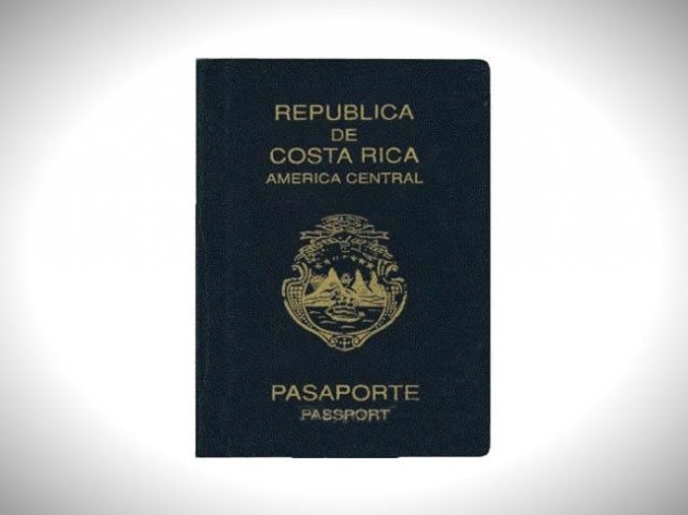 паспорт коста-рики