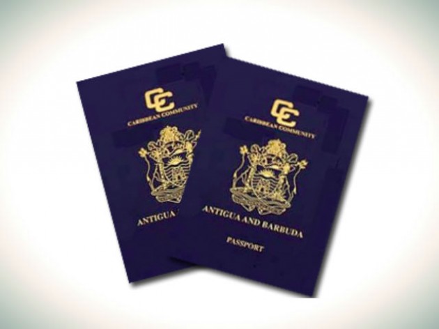 паспорт Антигуа и БАрбуда