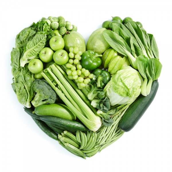 Радужная диета: зелёные продукты