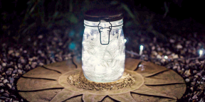 Прикроватный креатив: как сделать ночную лампу из новогодней гирлянды