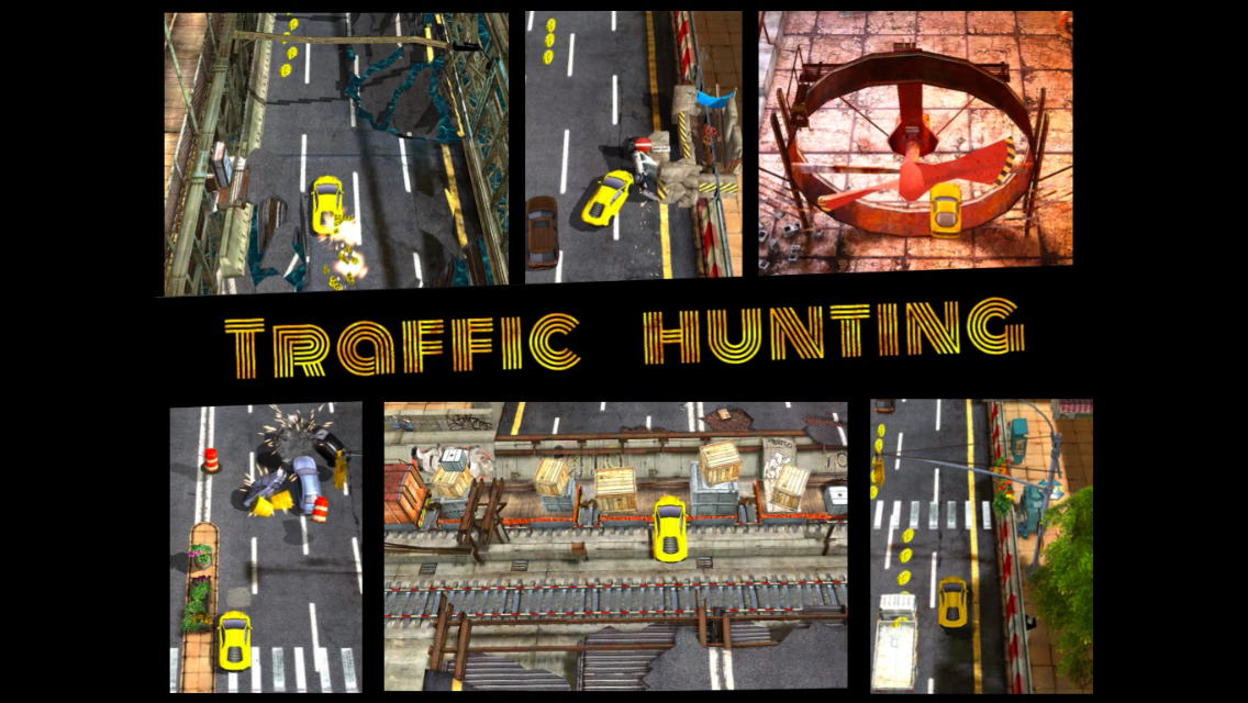Traffic Hunting — жесткий авто раннер с графикой Unreal Engine и физикой PhysX