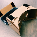 Шлем виртуальной реальности из картона и смартфона