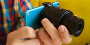 Sony QX100: как за минуту превратить смартфон в крутой фотоаппарат