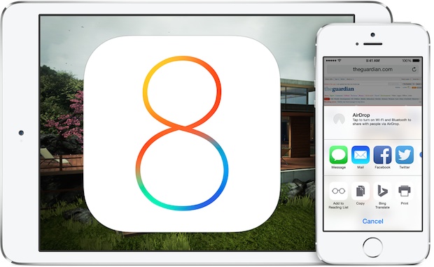 Что нового в iOS 8 beta 4