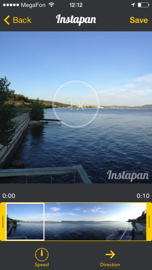 Instapan для iPhone превратит ваши панорамные фото в видео для Instagram