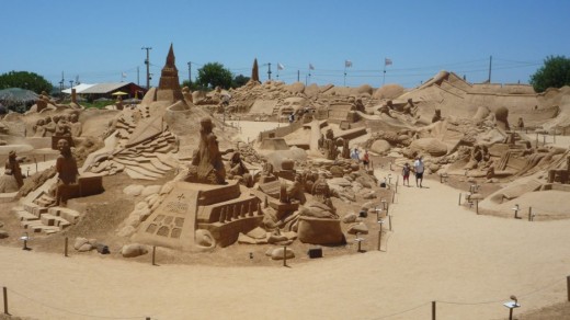 International Sand Sculpture Festival - Portugal