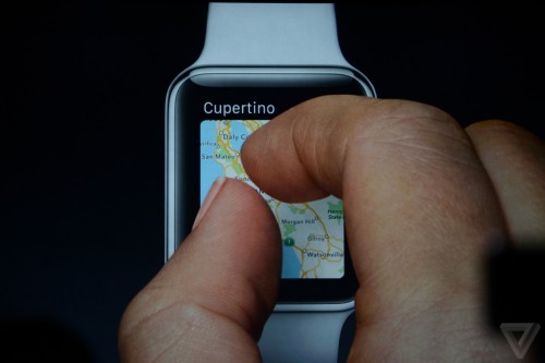 Карты на Apple Watch