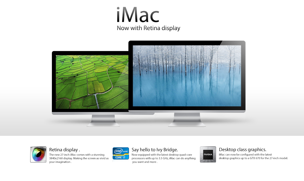 iMac Retina получат поддержку DisplayPort 1.3