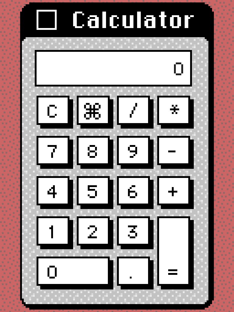 Как создавался стандартный калькулятор для Macintosh