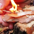 Как разжечь костёр без бумаги