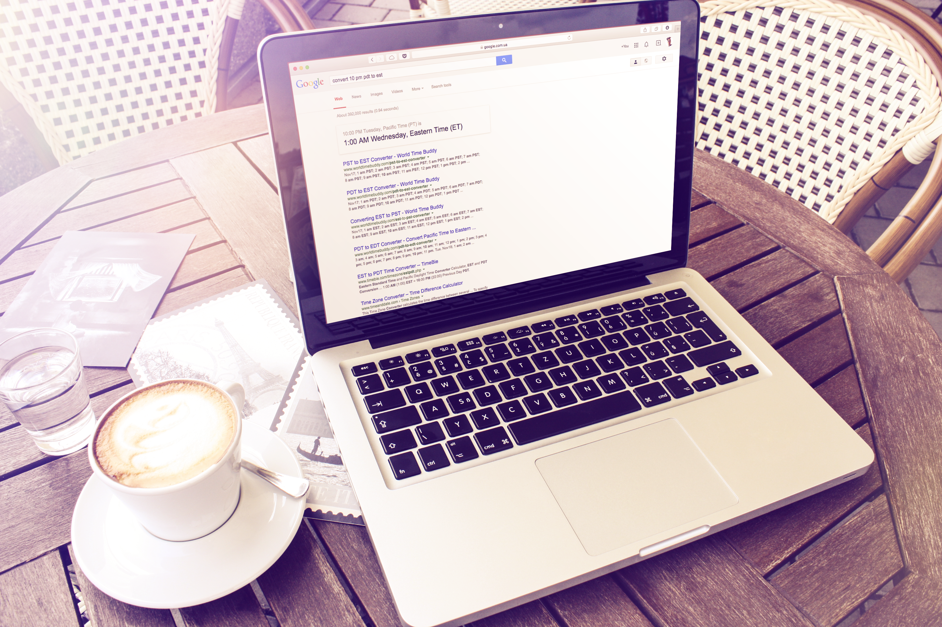 Как разобраться с часовыми поясами при помощи поисковой строки Google