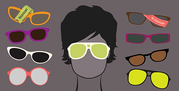 Как подобрать солнцезащитные очки по форме лица