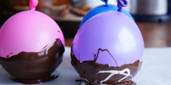 РЕЦЕПТЫ: Шоколадные снежинки и пиалы для десерта
