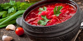 How to cook borscht according to the classic recipe