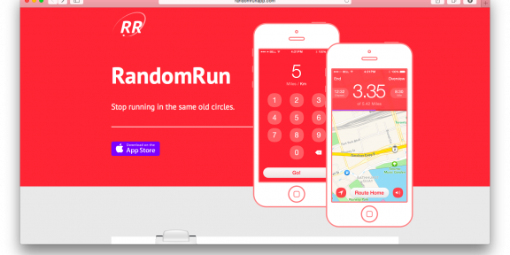 Мобильное приложение для бегунов RandomRun