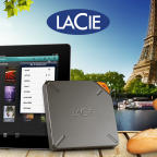 Диск LaCie Fuel хранит любые данные по-французски, независимо от наличия интернета или розетки