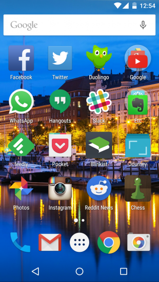 Nexus 5 screenshot