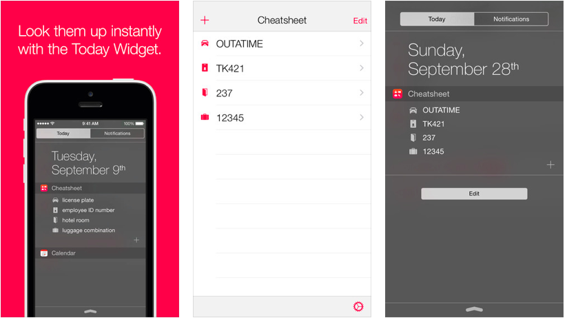 Cheatsheet для iOS поможет не забыть о важных мелочах