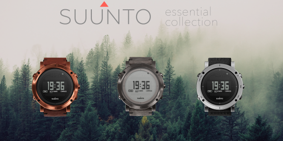 Suunto Essential Collection — функциональные часы для путешествий